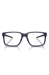 Scuderia Ferrari 56mm Square Optical Glasses In Matte Blue