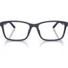 Scuderia Ferrari 57mm Pillow Optical Glasses In Matte Blue