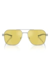 Scuderia Ferrari 57mm Square Sunglasses In Yellow