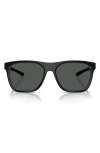 Scuderia Ferrari 57mm Square Sunglasses In Grey