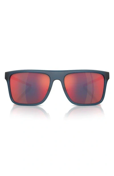 SCUDERIA FERRARI SCUDERIA FERRARI 58MM SQUARE SUNGLASSES