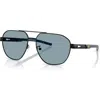 Scuderia Ferrari 59mm Irregular Sunglasses In Black