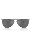 Scuderia Ferrari 59mm Pilot Sunglasses In Gray