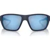 Scuderia Ferrari 61mm Rectangular Sunglasses In Blue