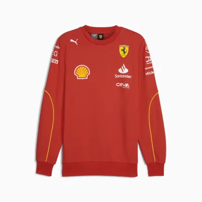 Pre-owned Scuderia Ferrari F1 2024 Charles Leclerc Men's Sweatshirt Xl Size In Red