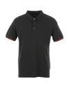 Scuderia Ferrari Ferrari Man Polo Shirt Black Size S Cotton, Elastane In Black