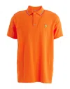 Scuderia Ferrari Polo Shirts In Orange