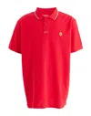 Scuderia Ferrari Polo Shirts In Red
