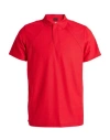 Scuderia Ferrari Man Polo Shirt Red Size M Polyester In Red