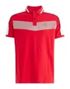 Scuderia Ferrari Polo Shirts In Red