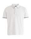 Scuderia Ferrari Ferrari Man Polo Shirt White Size L Cotton, Elastane