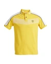 Scuderia Ferrari Ferrari Man Polo Shirt Yellow Size Xl Cotton, Elastane In Yellow