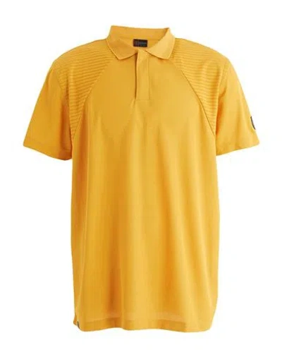 Scuderia Ferrari Man Polo Shirt Yellow Size Xxl Polyester