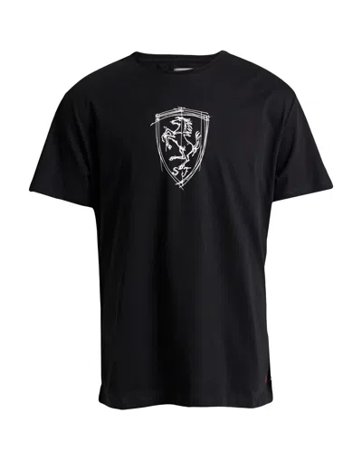 Scuderia Ferrari T-shirts In Black