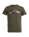 Scuderia Ferrari Ferrari Man T-shirt Military Green Size S Cotton, Elastane