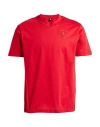 Scuderia Ferrari Man T-shirt Red Size 3xl Cotton In Red