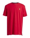 Scuderia Ferrari Ferrari Man T-shirt Red Size 3xl Cotton, Elastane In Red