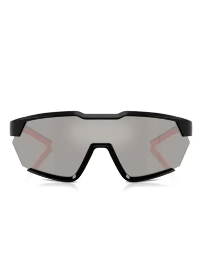 Scuderia Ferrari Geometric Frame Sunglasses