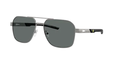 Scuderia Ferrari Man Sunglass Fz5003 In Dark Grey Polar