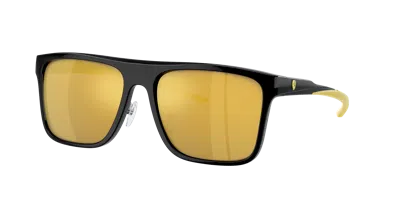 Scuderia Ferrari Man Sunglass Fz6006f In Mirror Gold