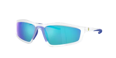 Scuderia Ferrari Man Sunglass Fz6007u In Mirror Blue