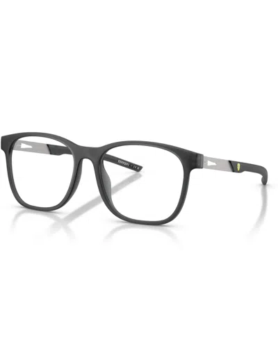 Scuderia Ferrari Men's Eyeglasses, Fz8024u In Black Trasparent