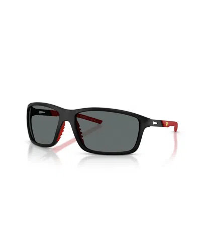 Scuderia Ferrari Men's Polarized Sunglasses, Fz6021u