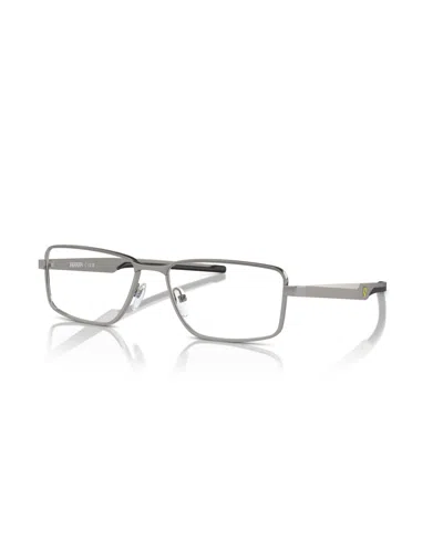 Scuderia Ferrari Men's Rectangle Eyeglasses, Fz7004 In Gunmetal