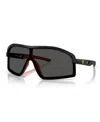 Scuderia Ferrari Men's Sunglasses Fz6010u In Matte Black