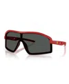 Scuderia Ferrari Men's Sunglasses Fz6010u In Matte Red