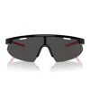 Scuderia Ferrari Unisex Sunglasses Fz6004u In Black