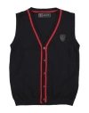 Scuderia Ferrari Babies'  Toddler Boy Cardigan Midnight Blue Size 6 Cotton In Black