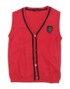Scuderia Ferrari Toddler Boy Cardigan Red Size 5 Cotton In Red