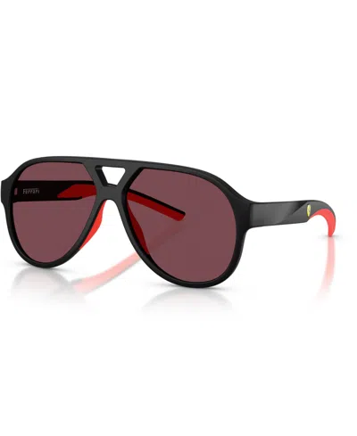 SCUDERIA FERRARI UNISEX LARGE SUNGLASSES, FZ6014U