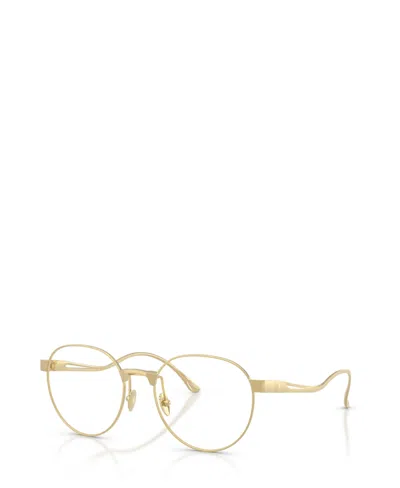 Scuderia Ferrari Unisex Panthos Eyeglasses, Fh3011t In Matte Gold