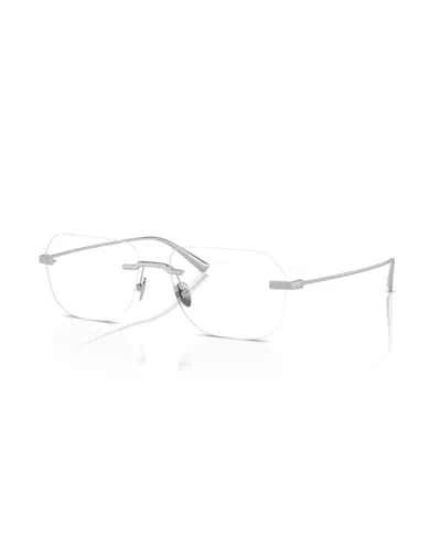 Scuderia Ferrari Unisex Pillow Eyeglasses, Fh3003td In Silver