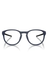 Scuderia Ferrari X  50mm Phantos Optical Glasses In Matte Blue