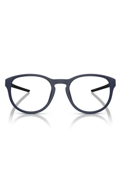 Scuderia Ferrari X  50mm Phantos Optical Glasses In Matte Blue