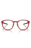 Scuderia Ferrari X  52mm Phantos Optical Glasses In Matte Red