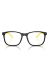 Scuderia Ferrari X  53mm Pillow Optical Glasses In Matte Black