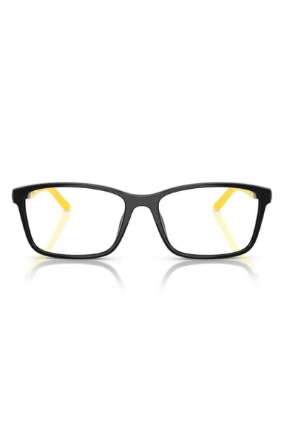 Scuderia Ferrari X  55mm Pillow Optical Glasses In Black