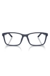 Scuderia Ferrari X  55mm Pillow Optical Glasses In Matte Blue