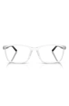 Scuderia Ferrari X  55mm Pillow Optical Glasses In Matte Crystal