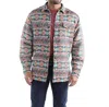Scully Men's Farthest Point Aztec Jacket In Multicolor In Multi
