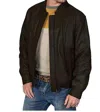 Scully Men's Premium Lambskin Leather Jacket In Black In Black