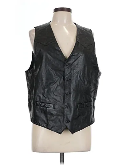 Pre-owned Scully Tuxedo Vest In Black