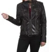 Scully Women's Vintage Lambskin Leather Jacket In Black
