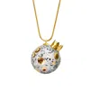 Sculp Women's Gold / Grey Little Prince Moon Gold Necklace