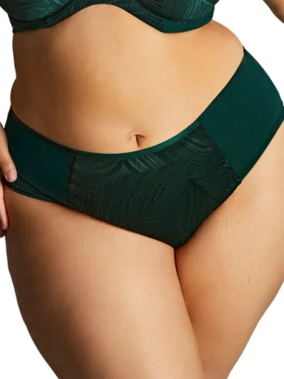 Sculptresse Illuminate Deep Brief In Dark Green