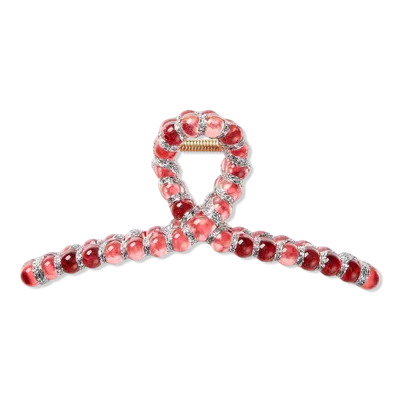 Scünci Candy Cane Claw Clip